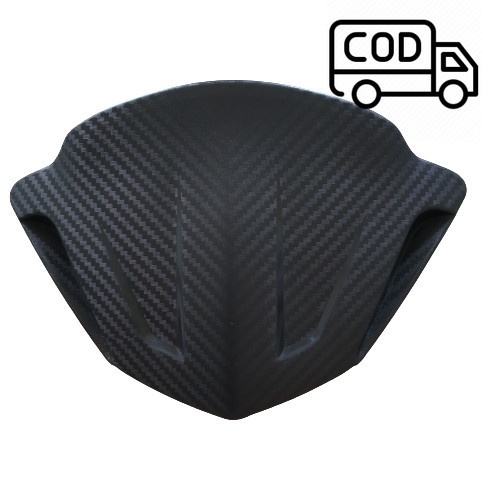 COD Visor Motor Beat Karbu Warna Hitam Bahan Berkualitas - karbon