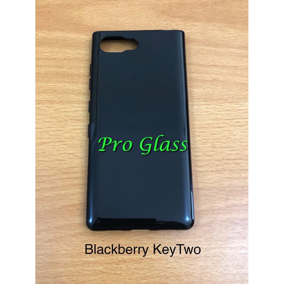 Blackberry KeyTwo Key2 Jet Black Silicone Premium Case