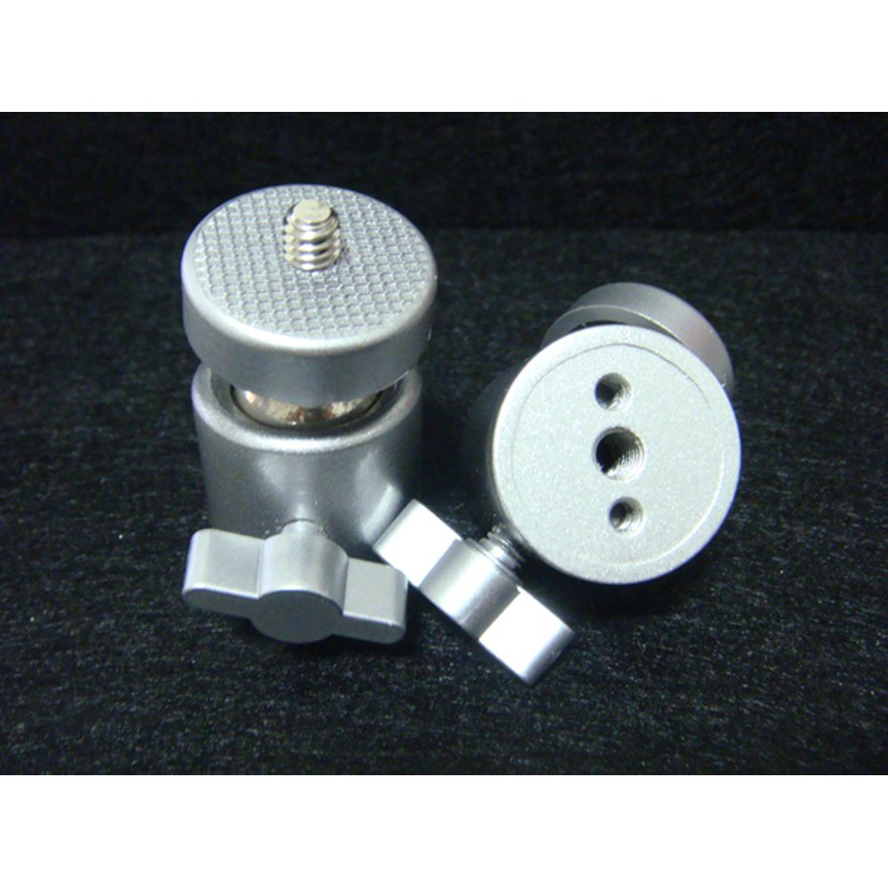 Mini Ball Head Tripod Head of 360 Swivel - Silver