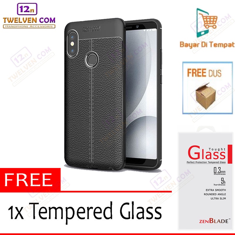 Case Auto Focus Softcase Xiaomi Redmi Note 5 pro - Free Tempered Glass