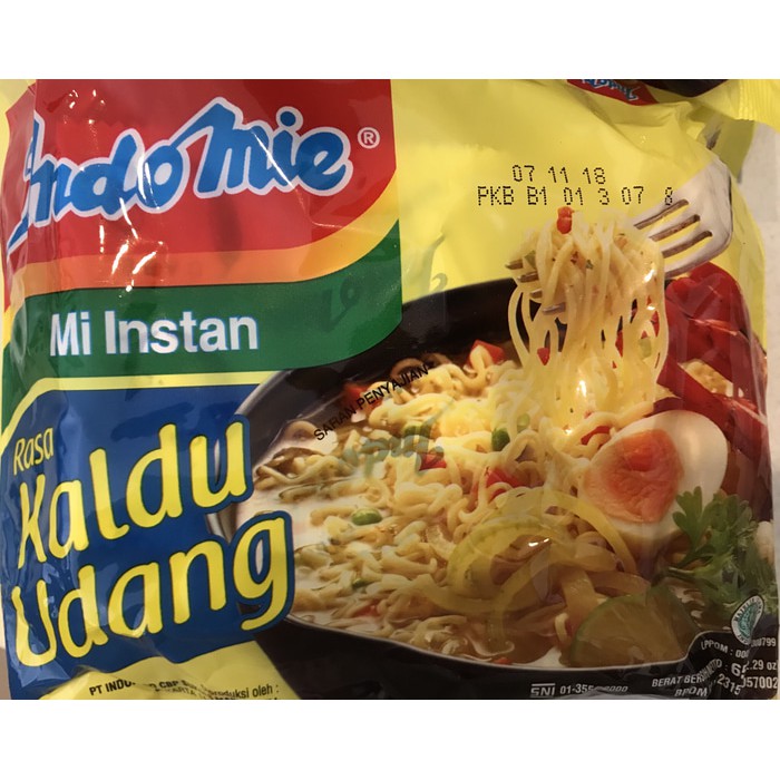 

Indomie Kaldu Udang Khas Sumatera Selatan