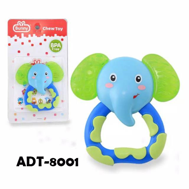 Morinz Lusty Bunny Teether Series / Chew Toy / Gigitan Bayi 3m+