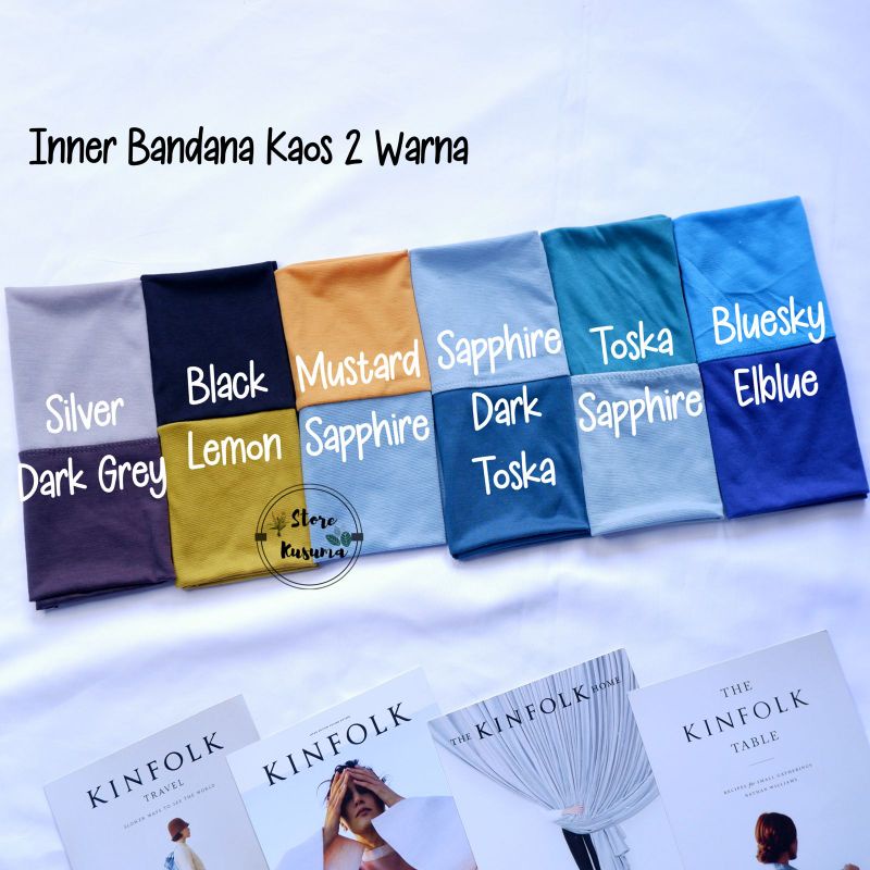 (SALE) Inner hijab 2 warna/ciput kaos 2 warna