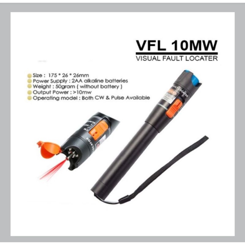 locator visual fault fault locator 10km vfl