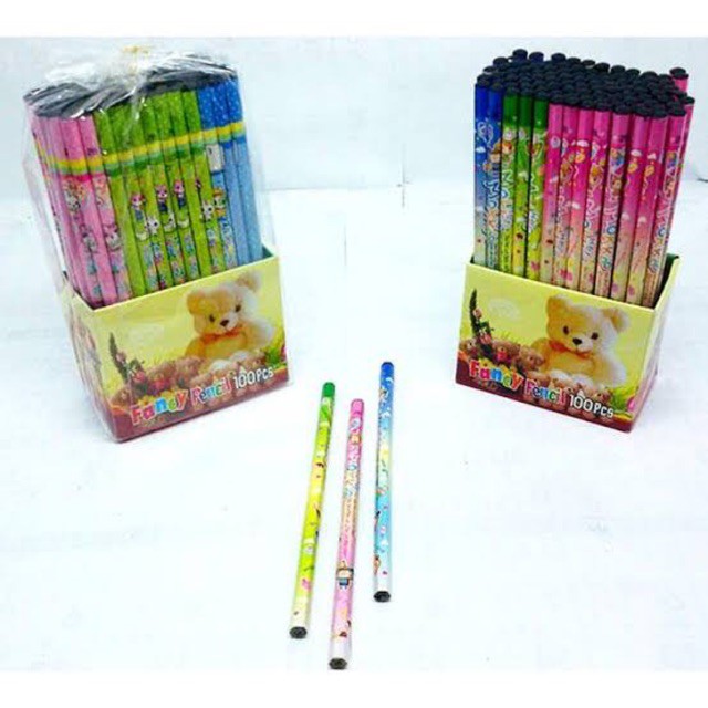 PENSIL 2B LUCU PENSIL UNIK POTLOT 2B MINIMAL ORDER 10 PC