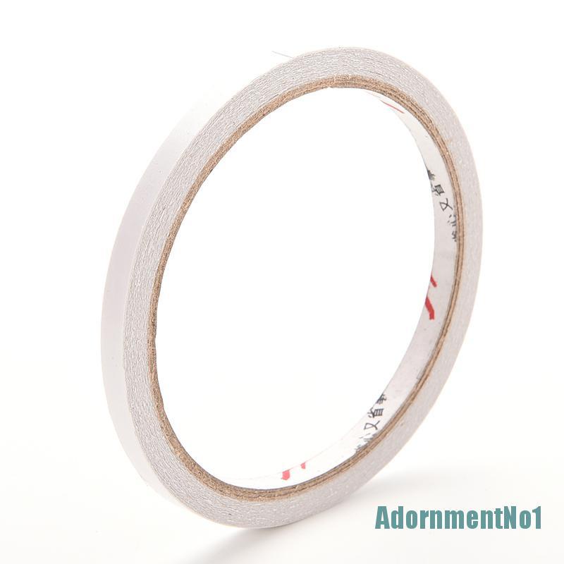 (AdornmentNo1) 1 Rol Stiker Double Tape Kuat Ukuran 6mm Untuk Kantor