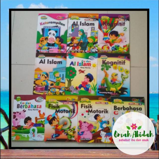 PAKET BUKU AKTIVITAS ANAK TK - 10 BUKU