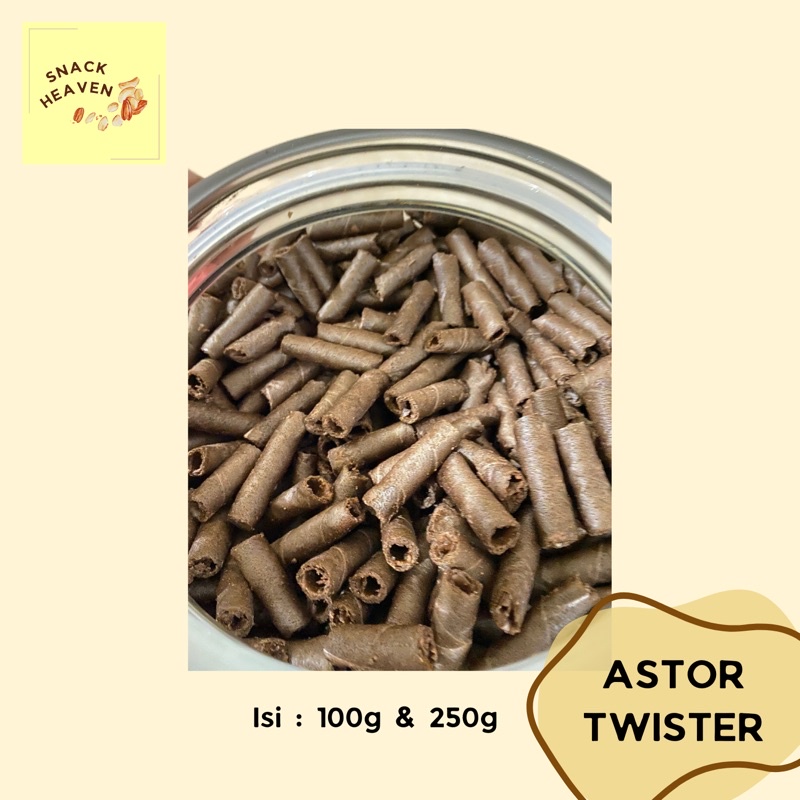 

SNACK CEMILAN MANIS ASTOR COKELAT ROLL 100g