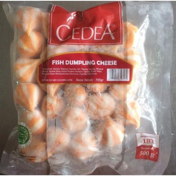 

CEDEA FISH DAMPLING CHEESE 500GR