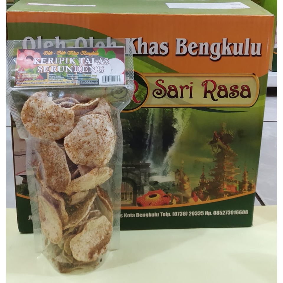 

Keripik Talas Serundeng