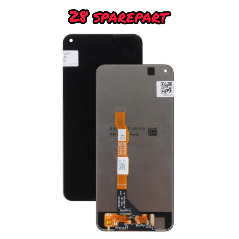 lcd fullset lcd touchscreen Layar sentuh Vivo Y50  / Y 50 original