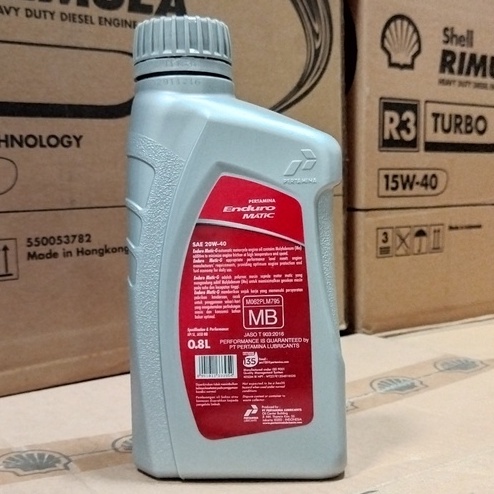 OLI MESIN MOTOR MATIC SCOOTER PERTAMINA ENDURO MATIC-G 20W-40 800 ML