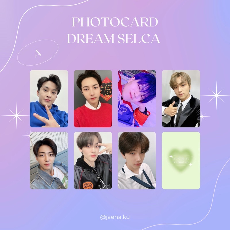 [NCT DREAM] PHOTOCARD SELCA #3 NCT DREAM ‼️BACA DESKRIPSI‼️