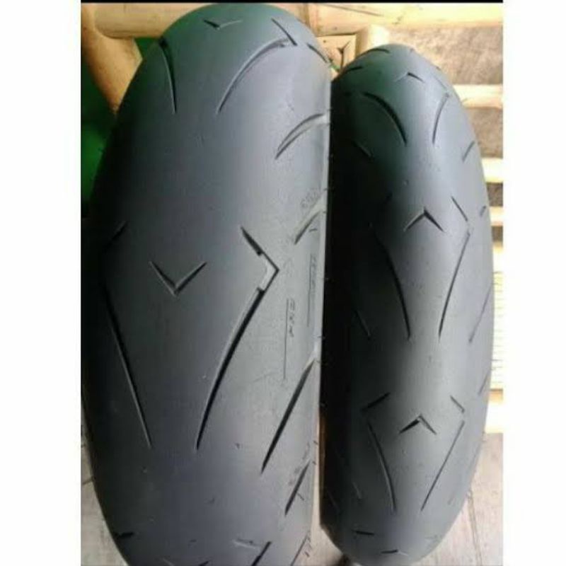 BAN SECOND MOGE CORSA R93 D/B UKURAN 150/70 DAN 120/70 RING 17...