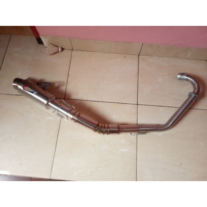 knalpot racing CREAMPIE cp 3 buat motor fu mx vixion cbr sonic dll