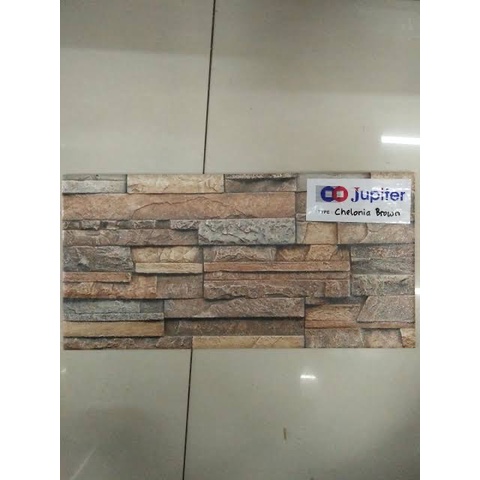 Jupiter Keramik Dinding / Keramik Batu Alam Chelonia 20X40