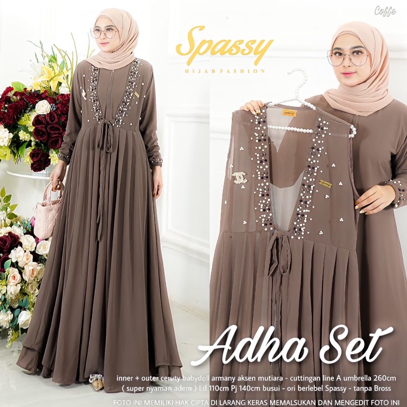 ADHA SET DRESS by Spassy
