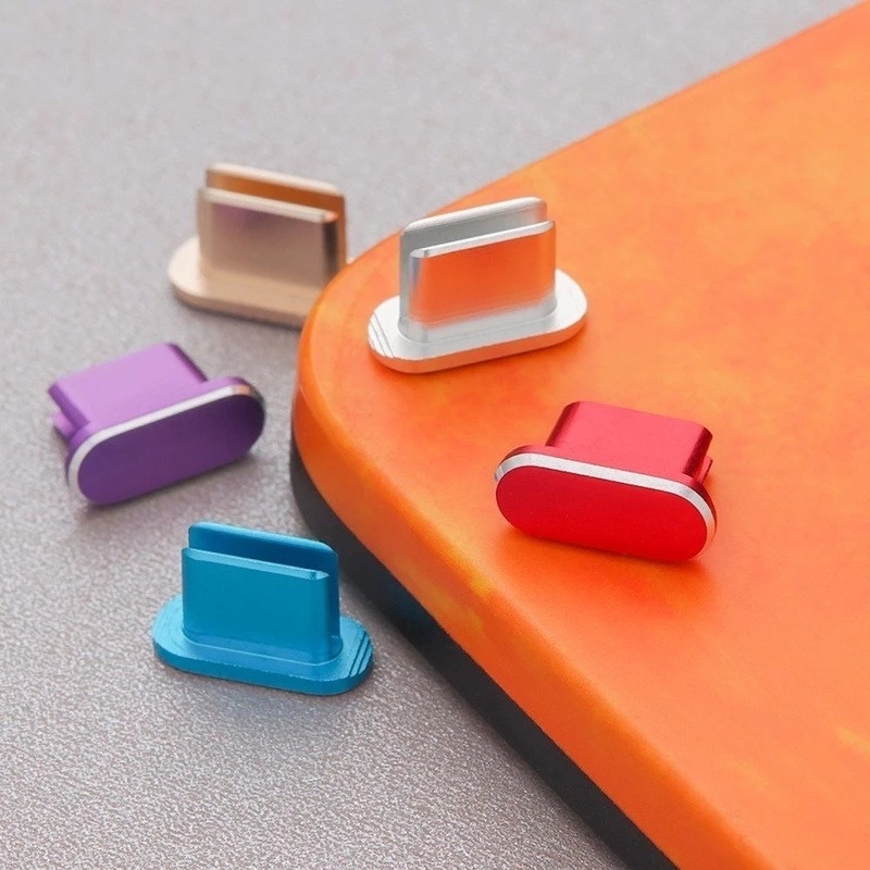 Pelindung Kabel Charger Usb Tipe C Portable Bahan Aluminum Alloy Warna-Warni Untuk Smartphone