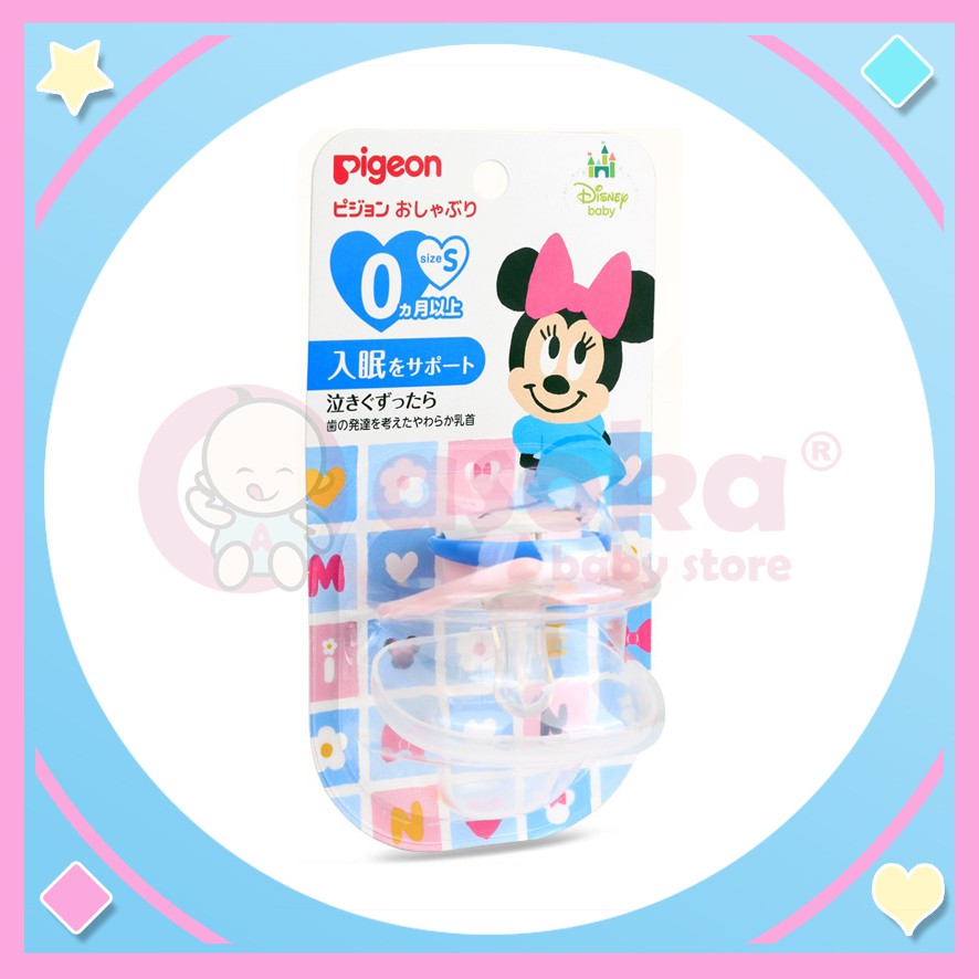 Pigeon Silicone Pacifier Minnie Size S | Dot Bayi ASOKA