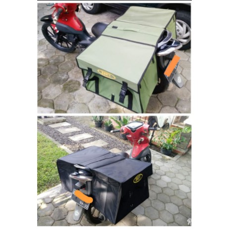 tas obrok kurir motor besar jumbo / TAS OBROK / TAS POS MOTOR / TAS SALES ( MERK FRES DAN GOLDEN )