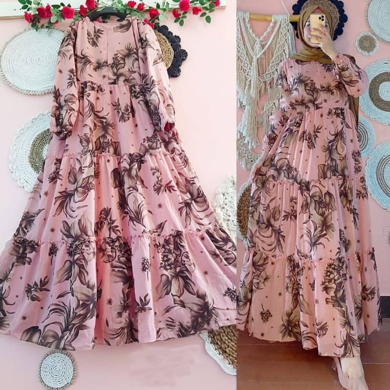 [COD] RIRI MAXY (RM) GAMIS SYAR'I | FASHION WANITA | HOME DRESS | BUSANA MUSLIMAH | FASHION MUSLIM