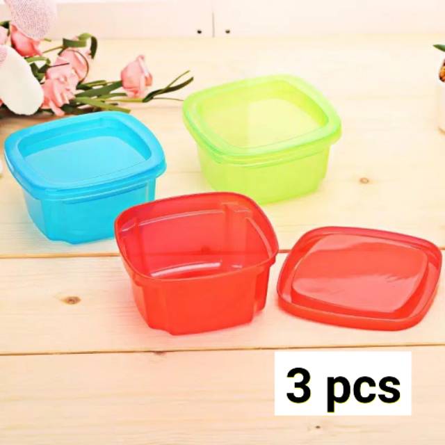 3 Pcs Food storage box baby food container 100ml tempat penyimpanan mpasi