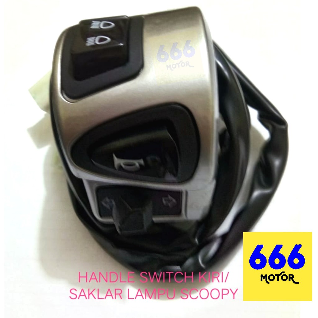 666MOTOR HOLDER SAKLAR KIRI LH HONDA SCOOPY