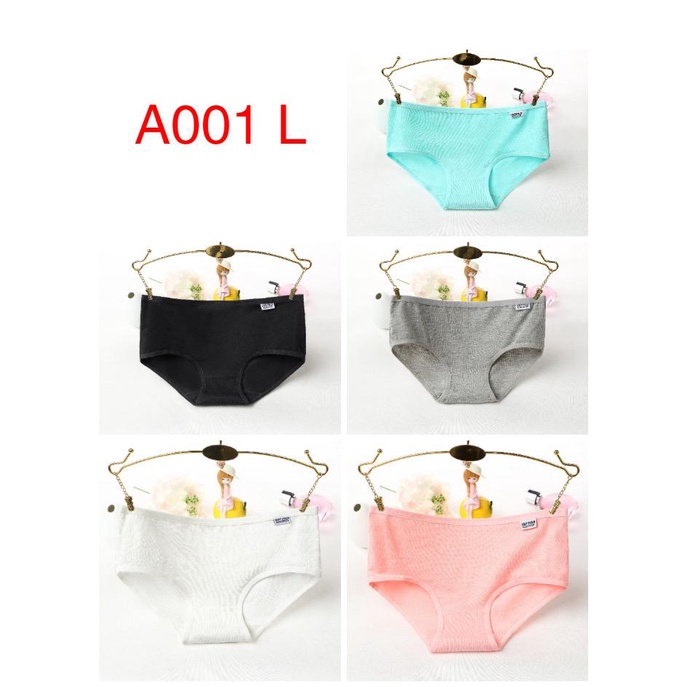 Undies Celana Dalam CD Wanita Polos Merk VELIA Ukuran ampe extra jumbo-DELVIA- M