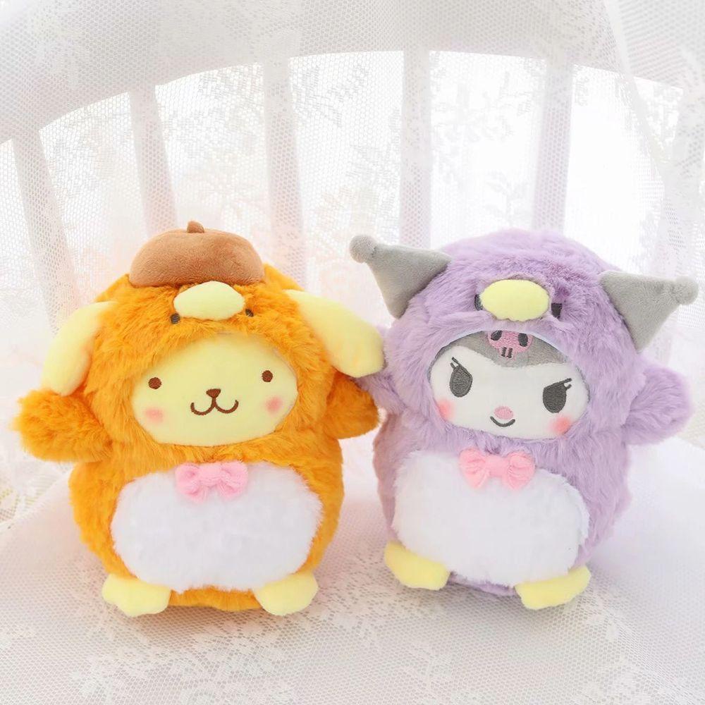 Lanfy Mainan Mewah Kawaii Plush Doll Kartun Cinnamoroll Anak Hadiah Kuromi Boneka Mainan Boneka Boneka