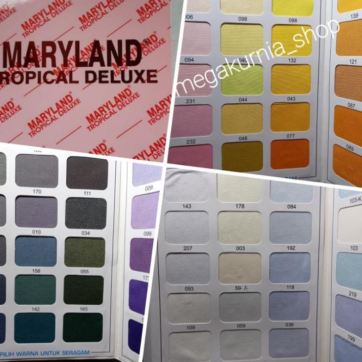 ◘ Kain/Bahan Maryland Tropical Deluxe Original ❀