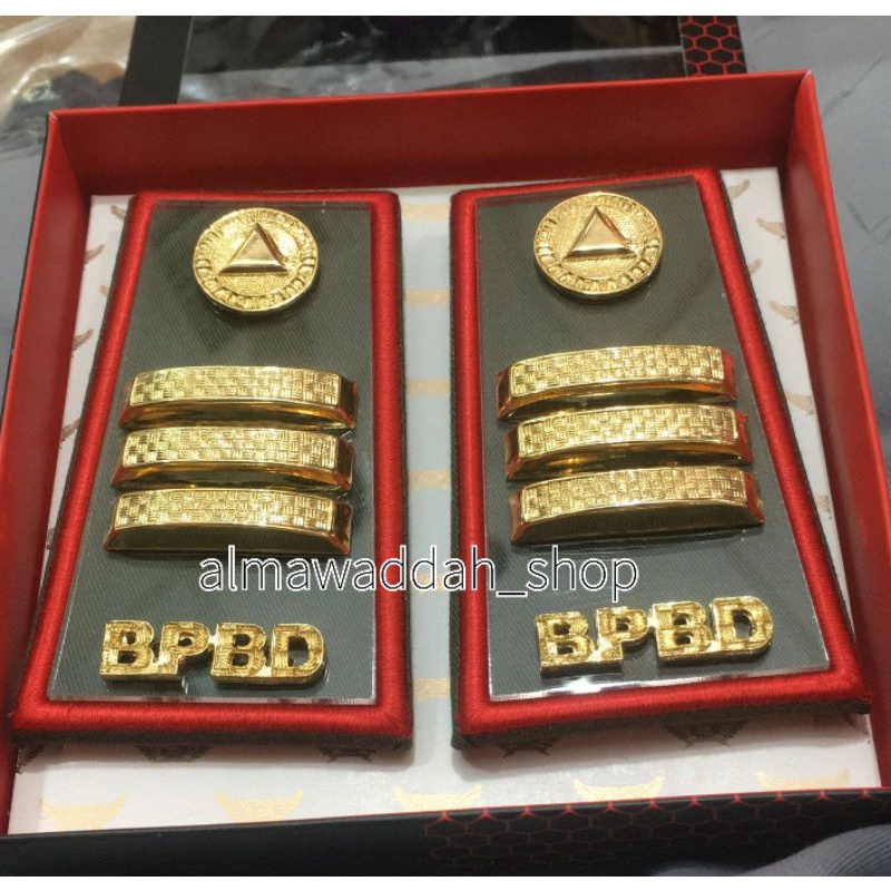 pangkat BPBD golongan 3c Lis merah