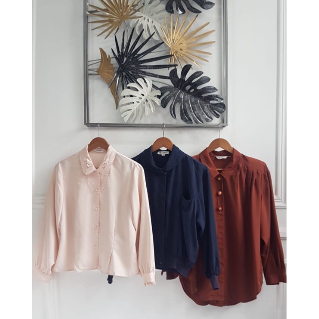 KEMEJA / ATASAN / BLOUSE WANITA TANGAN PANJANG