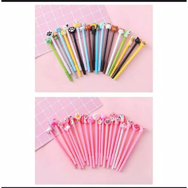 

Pulpen Gel karakter