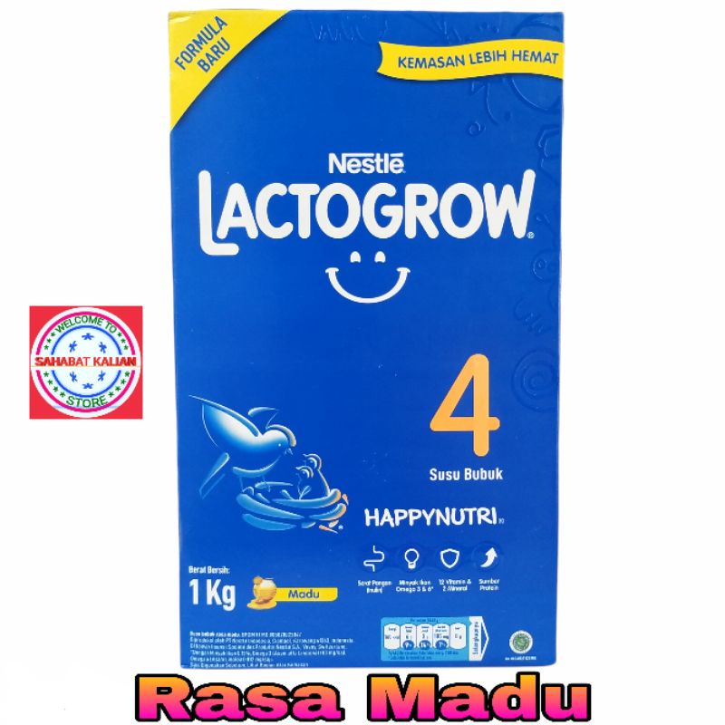 NESTLE LACTOGROW 4 1KG PER 1 BOX