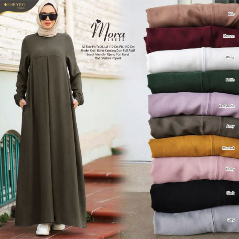 MORA DRESS Busui ORI KHEYRA | Dress Shakila Import