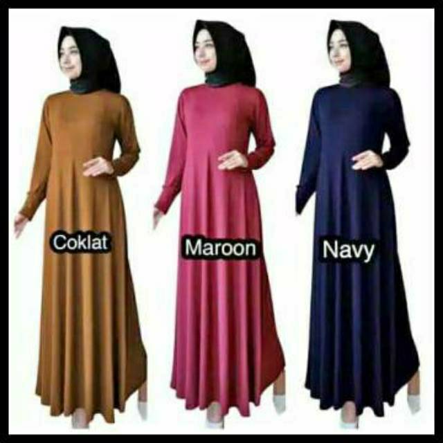 Part 1 GAMIS JERSEY POLOS LD 100CM BY AZMYA