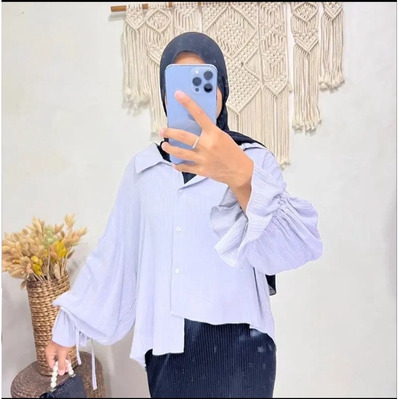 ZEA BLOUSE CRINKLE