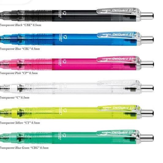 

➷ ZEBRA PENSIL MEKANIK DELGUARD LIGHT - Hitam ◙