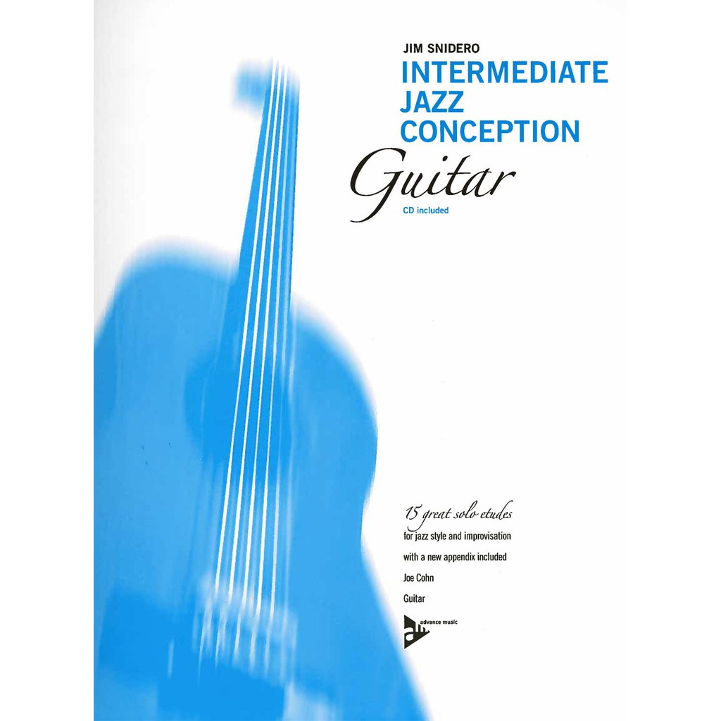 Buku Gitar Intermediate Jazz Conception - Include CD