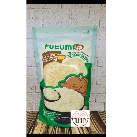 

Fukumi beras porang pouch 1kg shirataki konjac diet rice nasi rendah kalori