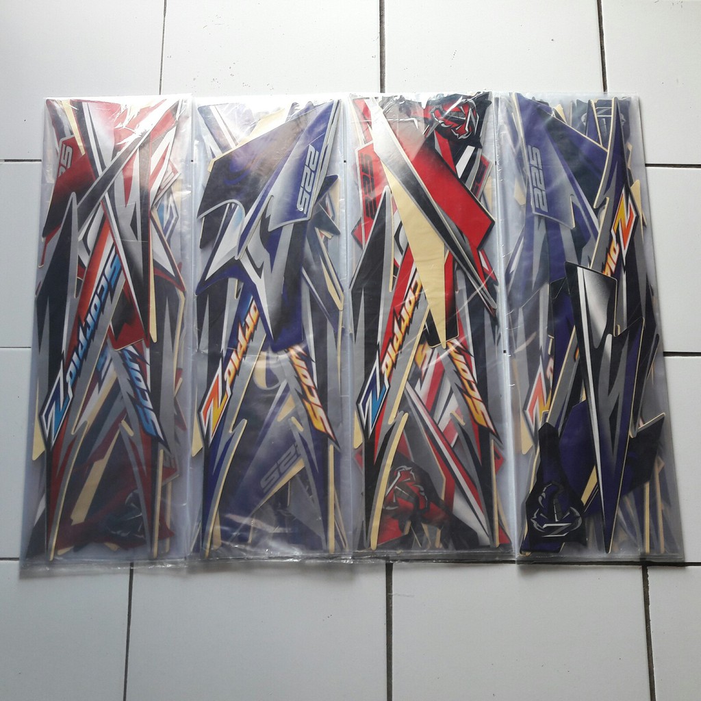 sticker motor yamaha Scorpio z 2008