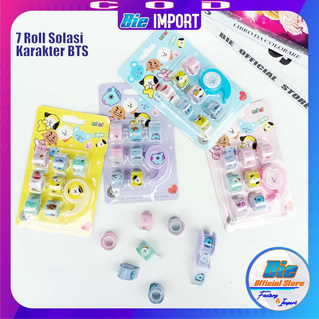 7 Rol Solasi Karakter BTS + Alat Rol Impor Best Seller