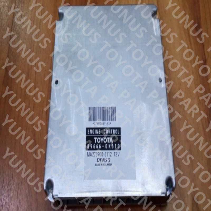 (100% QUALITY ) 89666-0K610 ECU Komputer Fortuner Diesel Matic Keren Gan