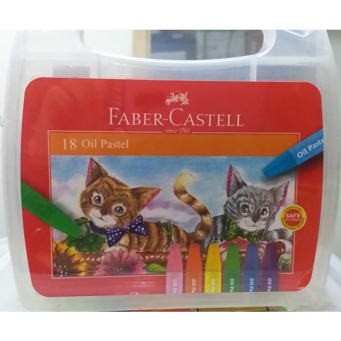 

Hemat Faber Castell 18 Oil Pastel 120064Oc / Crayon Sale!!!
