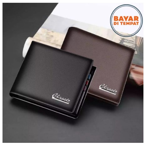 DOMPET KULIT SINTETIS DOMPET LIPAT PRIA DOMPET PRIA MURAH | FADHILAH SHOP BJB