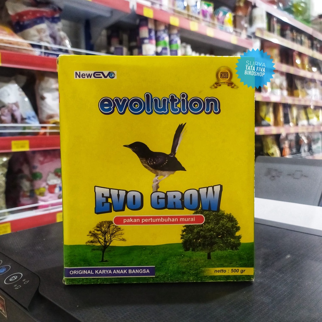 Voer Evolution EVO GROW Murai Batu Voer Murai Batu Trotol melengkapi kebutuhan nutrisi burung murai 