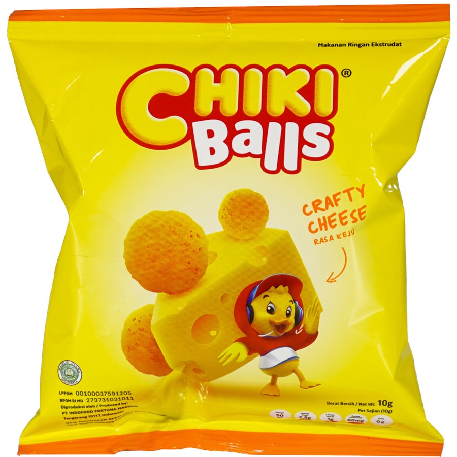 

Chiki Balls Cheese 10gr