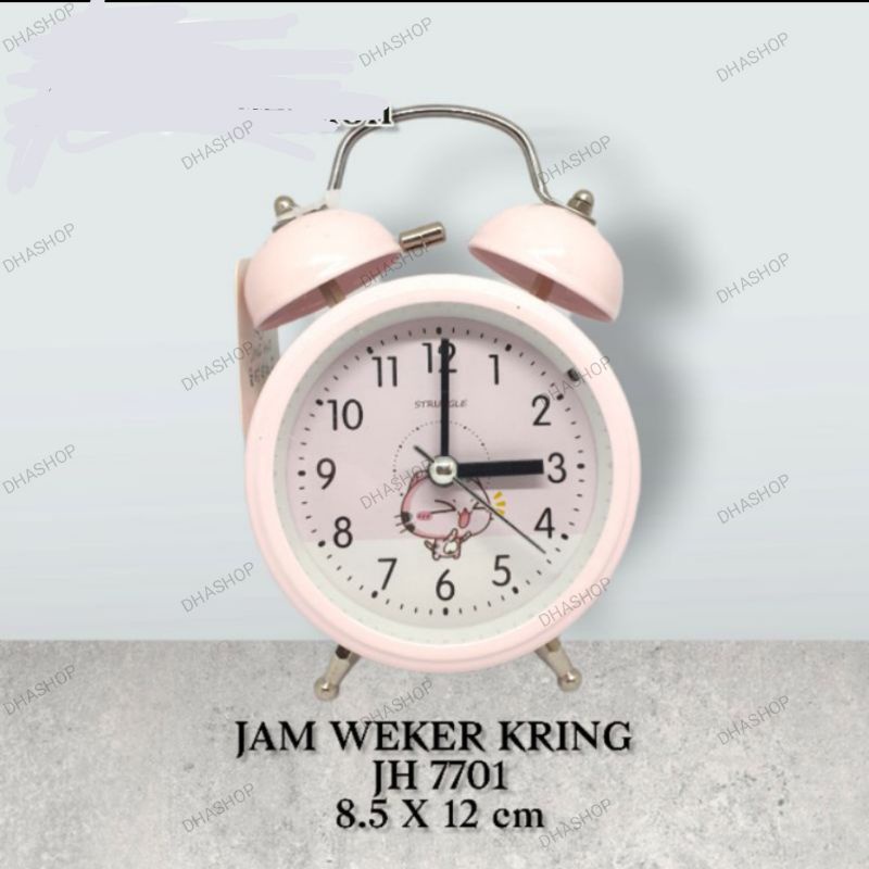 PROMO!!! Jam Beker Kring Karakter / Jam Weker / Jam Beker / Jam Alarm / Jam Beker