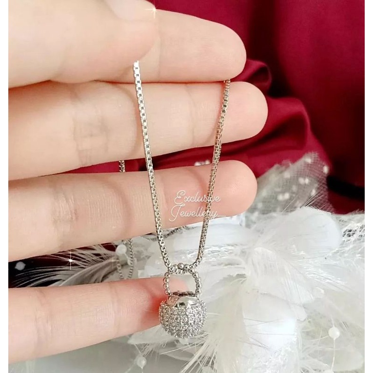 Kalung premium Replika Berlian