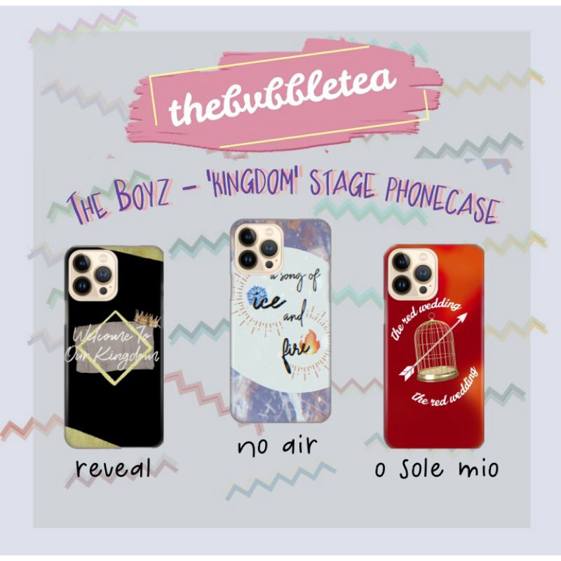 〔PO〕The Boyz - Kingdom Stage Phone Case